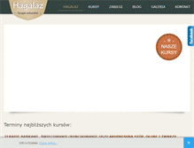 Tablet Screenshot of hagalaz.pl